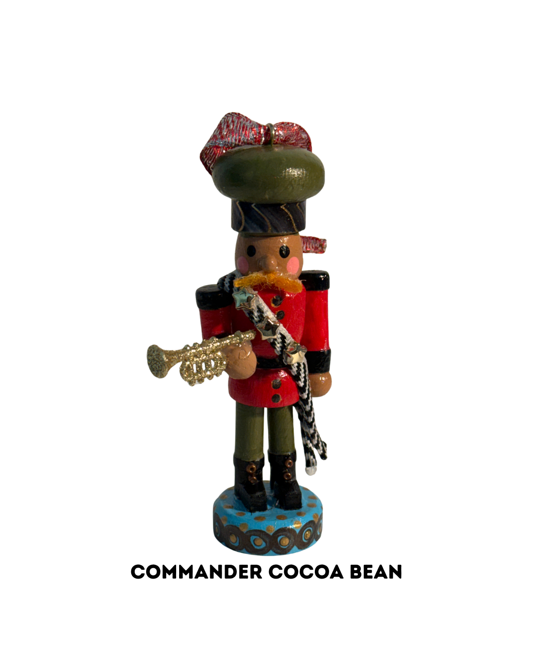 Commander Cocoa Bean Nutcracker